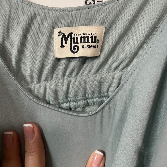 Show Me Your Mumu Dresses Show Me Your Mumu Caitlin Ruffle Maxi Dress - Picture 2 of 7